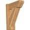 Ekena Millwork Traditional Slat Rough Sawn Outlooker, Western Red Cedar, 6"W x 14"D x 18"H OUT06X14X18TRA06RWR - alternate 1